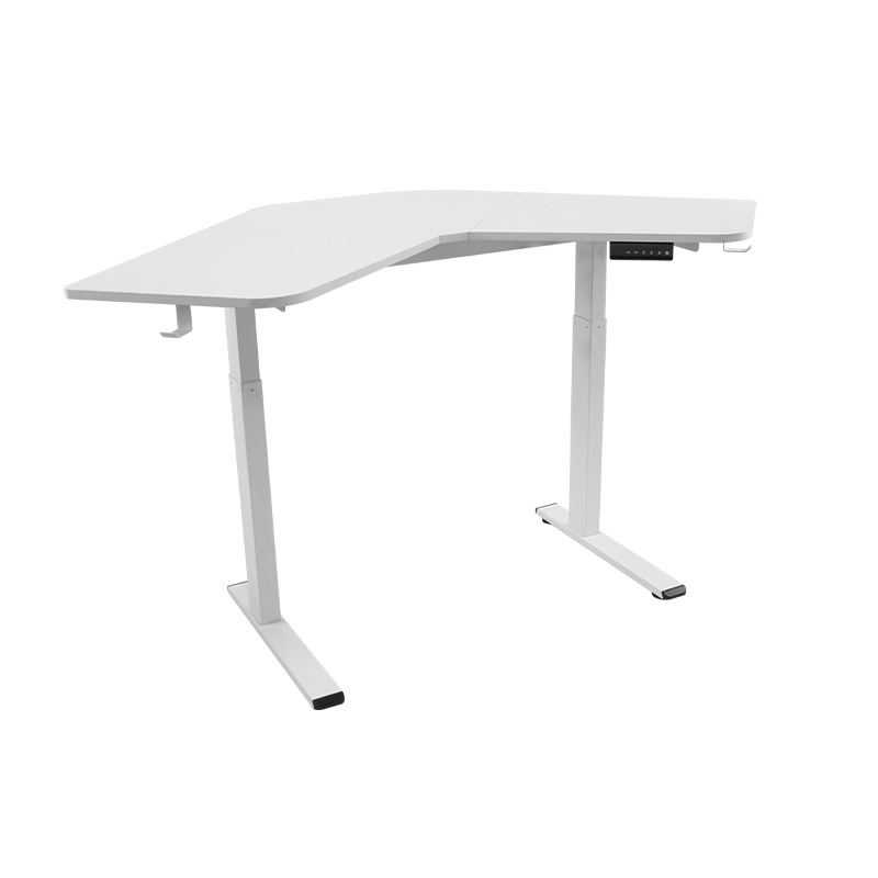 RXD2-4-2RN-MY V-vormige desktop excentrische voet met 2 haakbalken Verstelbare dubbele motoren Intelligent in hoogte verstelbaar sta-bureau